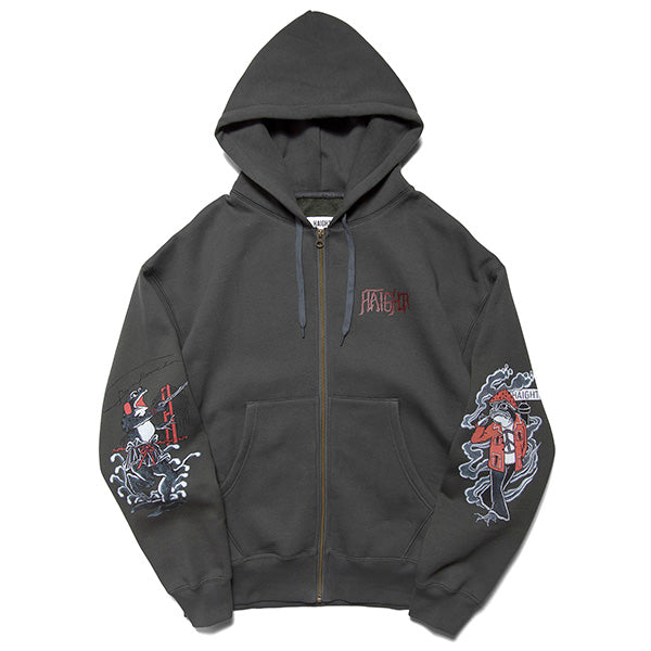 HAIGHT × SCRIBE TATTOO Zip Hoodie