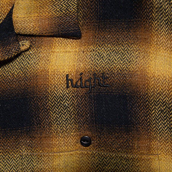 HAIGHT ( ヘイト ) Ombre Check Flannel Shirt