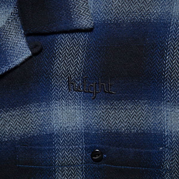 HAIGHT ( ヘイト ) Ombre Check Flannel Shirt