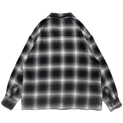 HAIGHT ( ヘイト ) Ombre Check Flannel Shirt