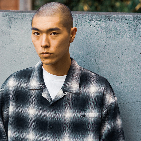 HAIGHT ( ヘイト ) Ombre Check Flannel Shirt