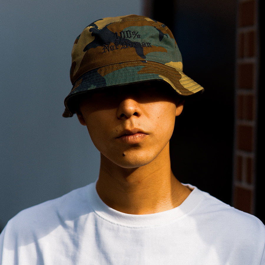 HAIGHT ( ヘイト ) 100% NOT HUMAN BUCKET HAT TEXTA バケットハット