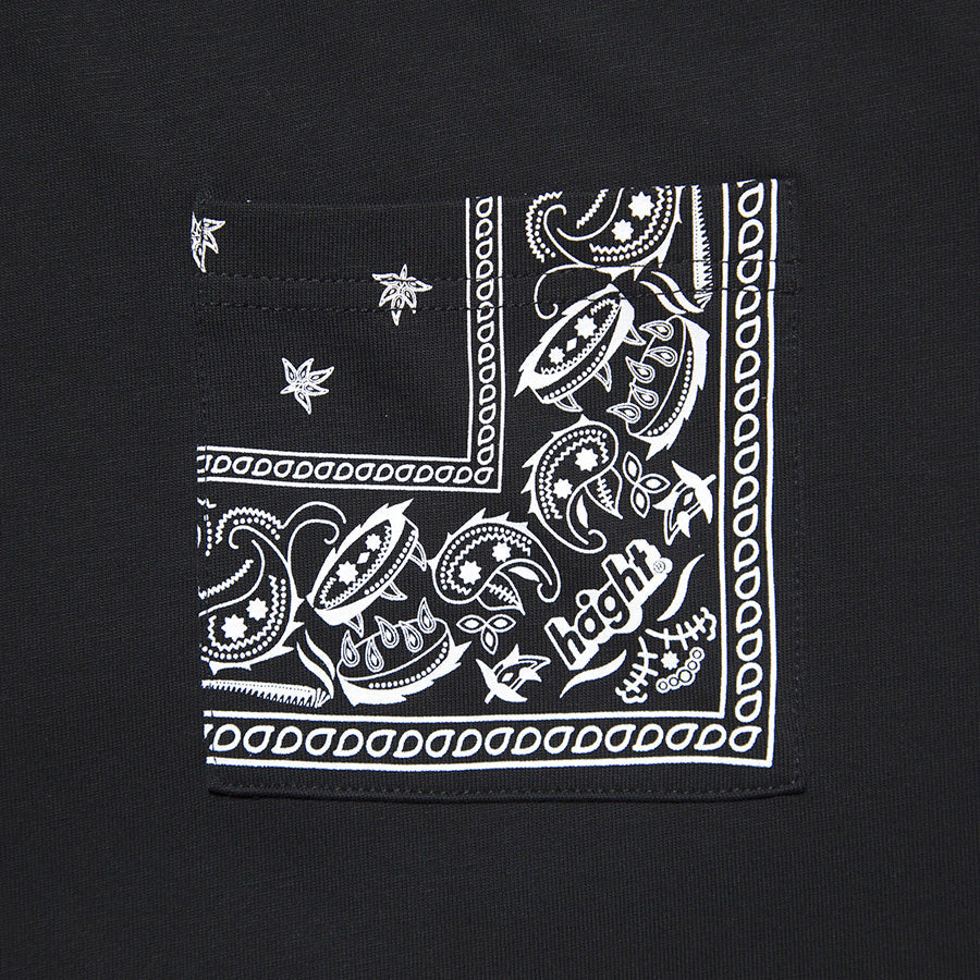 HAIGHT ( ヘイト ) × YARZ PAISLEY POCKET Tee コラボレーション Tシャツ