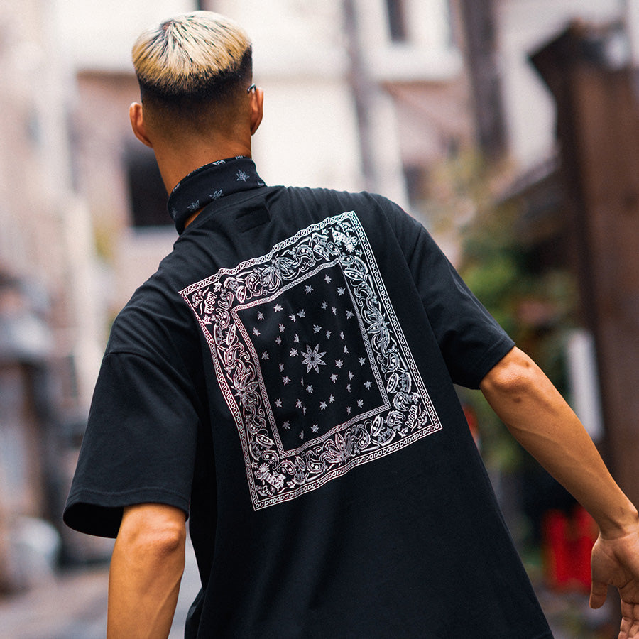 HAIGHT ( ヘイト ) × YARZ PAISLEY POCKET Tee コラボレーション Tシャツ