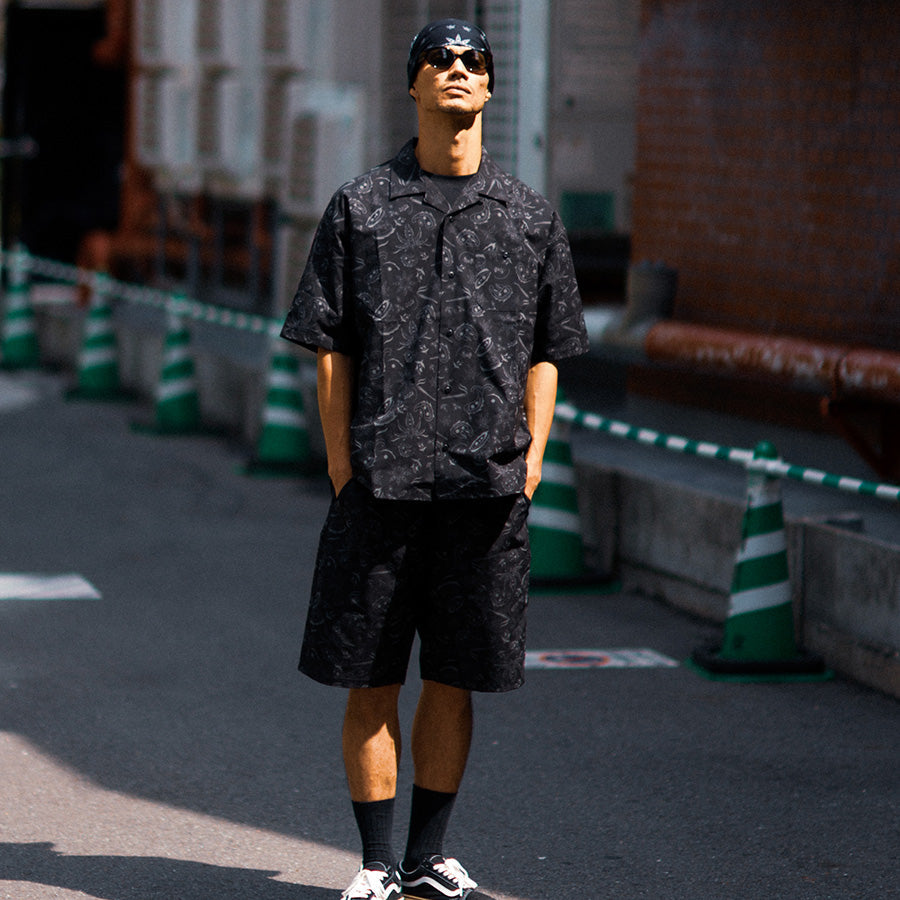 HAIGHT ( ヘイト ) × YARZ OPEN COLLAR SHIRT コラボレーション シャツ