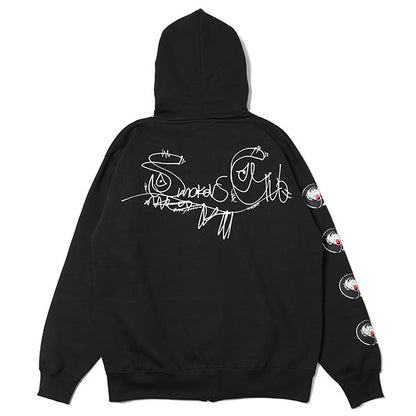 Dendenden Zip Hoodie ft KILLER-BONG