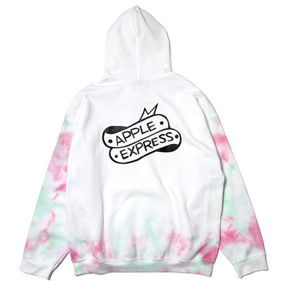 Apple Express Tie Dye Hoodie ft RAT HOLE STUDIO