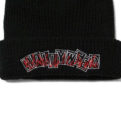 HOLLYWEED Knit Beanie ft RAT HOLE STUDIO