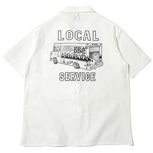 Local Service Open Collar Shirt