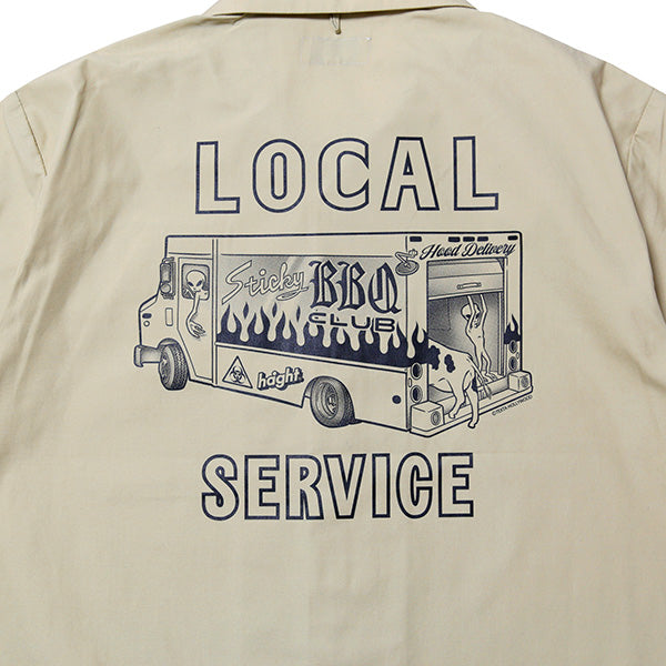 Local Service Open Collar Shirt