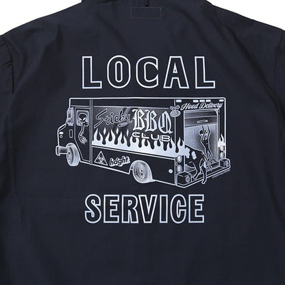 Local Service Open Collar Shirt