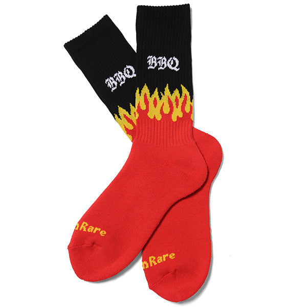 BBQ Flames Socks