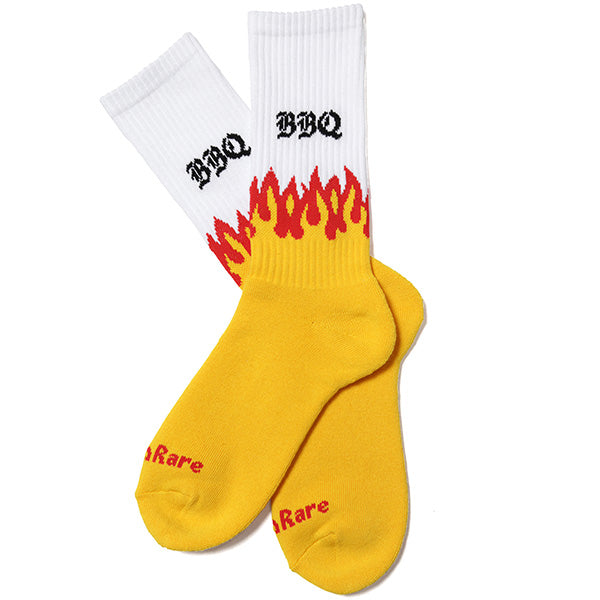 BBQ Flames Socks