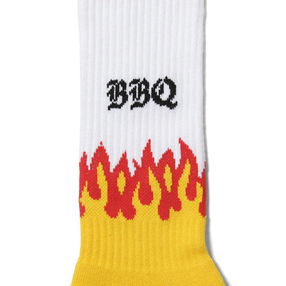 BBQ Flames Socks