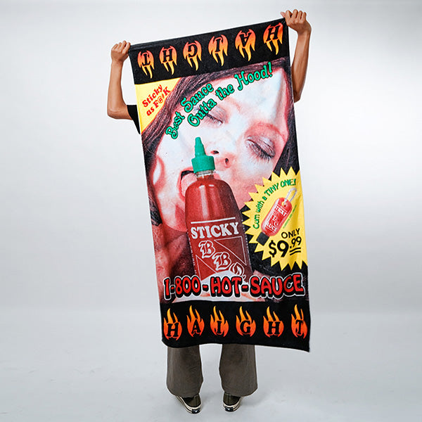 BBQ Sauce Beach Towel