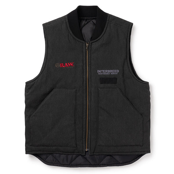 INTERBREED × RAW Factory Vest