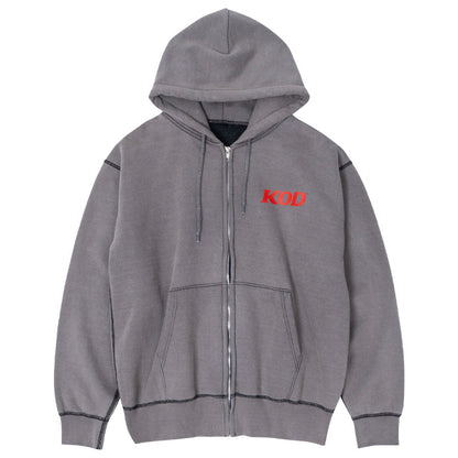 INTERBREED × KING OF DIGGIN' ( インターブリード ) Faded Zip Hoodie パーカー コラボレーション