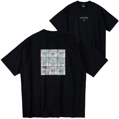 INTERBREED × RAW ( インターブリード × ロウ )  How To Roll SS Tee Tシャツ