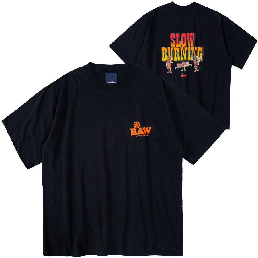 INTERBREED × RAW ( インターブリード × ロウ )  Slow Burning SS Tee Tシャツ