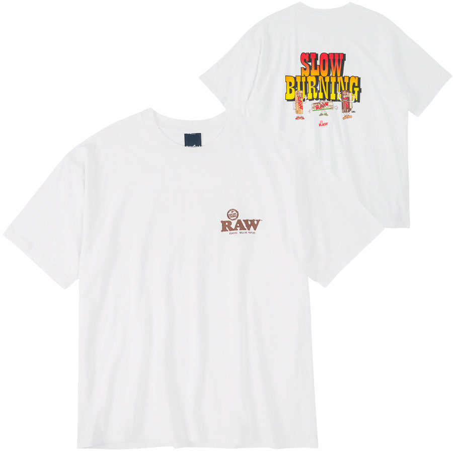 INTERBREED × RAW ( インターブリード × ロウ )  Slow Burning SS Tee Tシャツ