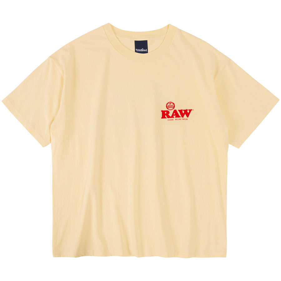 INTERBREED × RAW ( インターブリード × ロウ )  Slow Burning SS Tee Tシャツ