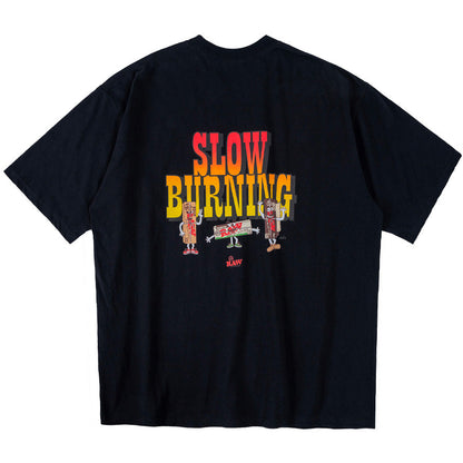 INTERBREED × RAW ( インターブリード × ロウ )  Slow Burning SS Tee Tシャツ