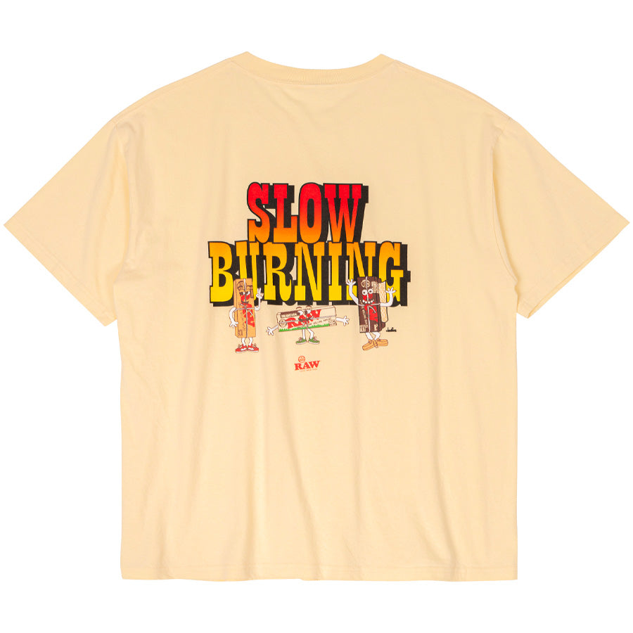 INTERBREED × RAW ( インターブリード × ロウ )  Slow Burning SS Tee Tシャツ