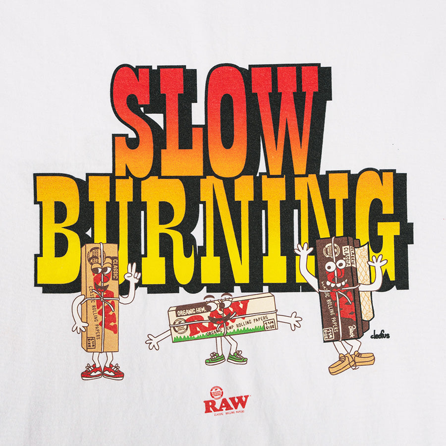 INTERBREED × RAW ( インターブリード × ロウ )  Slow Burning SS Tee Tシャツ