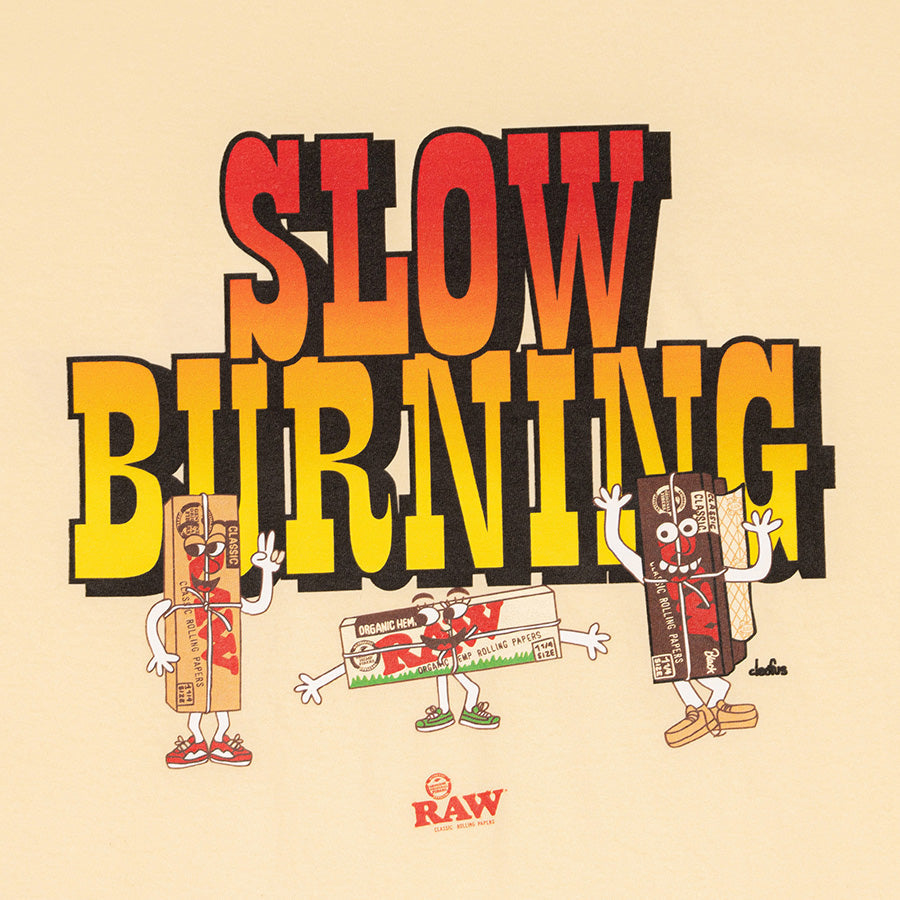 INTERBREED × RAW ( インターブリード × ロウ )  Slow Burning SS Tee Tシャツ