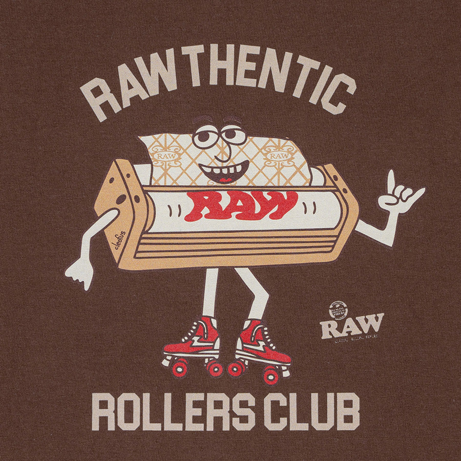 INTERBREED × RAW ( インターブリード × ロウ )  Rollers Club SS Tee Tシャツ