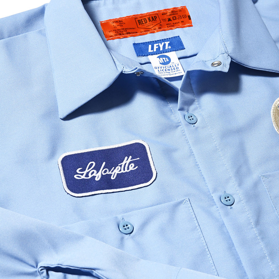 LFYT × MTA ( エルエフワイティー × エムティーエー ) WORK SHIRTS コラボ ワークシャツ