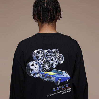 Chrome Wheels L/S Tee