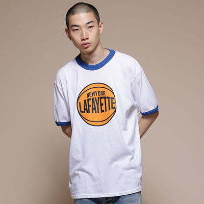 Hoops Logo Ringer Tee