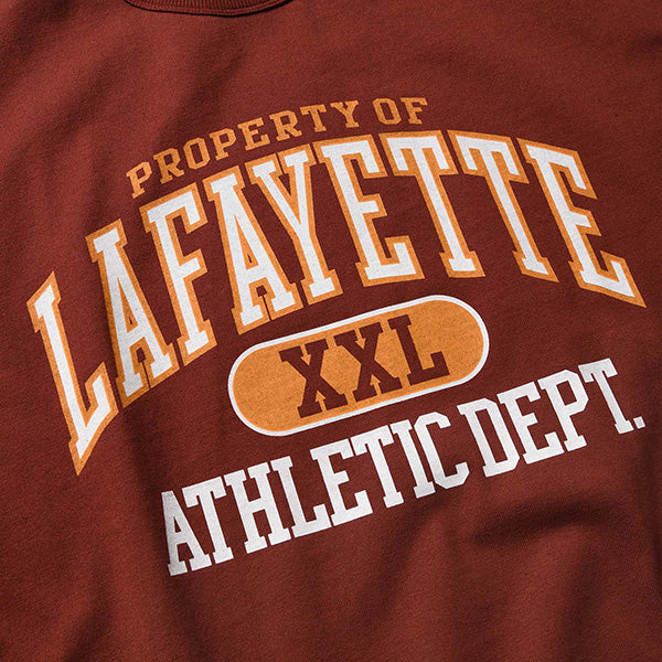 Big Silhouette Lafayette Property College Tee