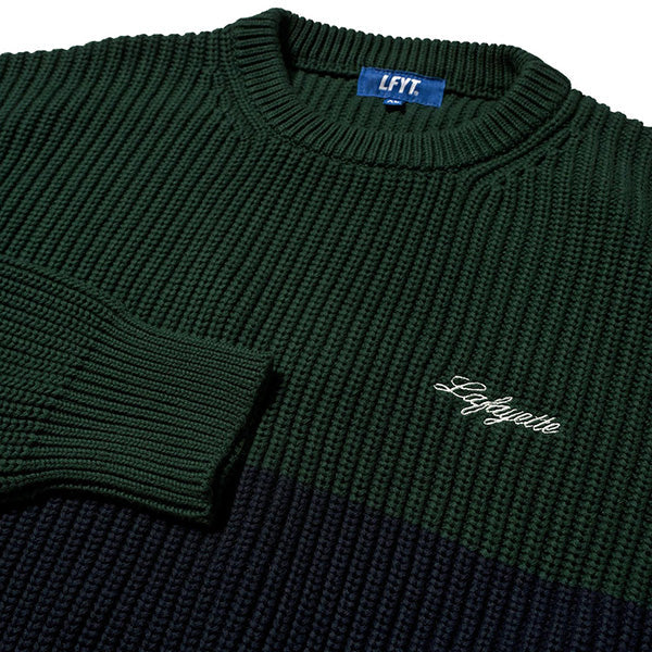 2Tone Low Gauge Cotton Sweater