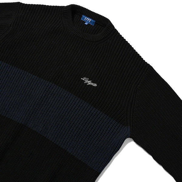 2Tone Low Gauge Cotton Sweater