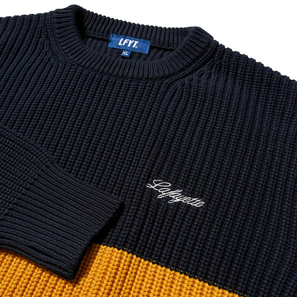 2Tone Low Gauge Cotton Sweater