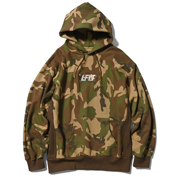 Camo Box Logo US Cotton Hoodie