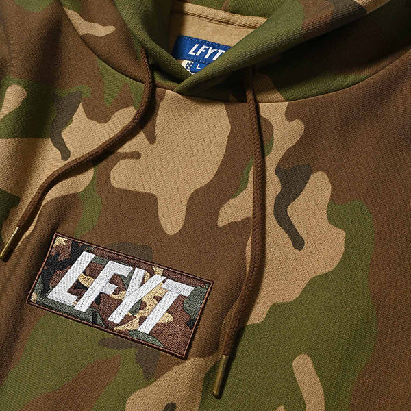 Camo Box Logo US Cotton Hoodie