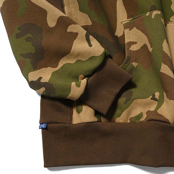 Camo Box Logo US Cotton Hoodie