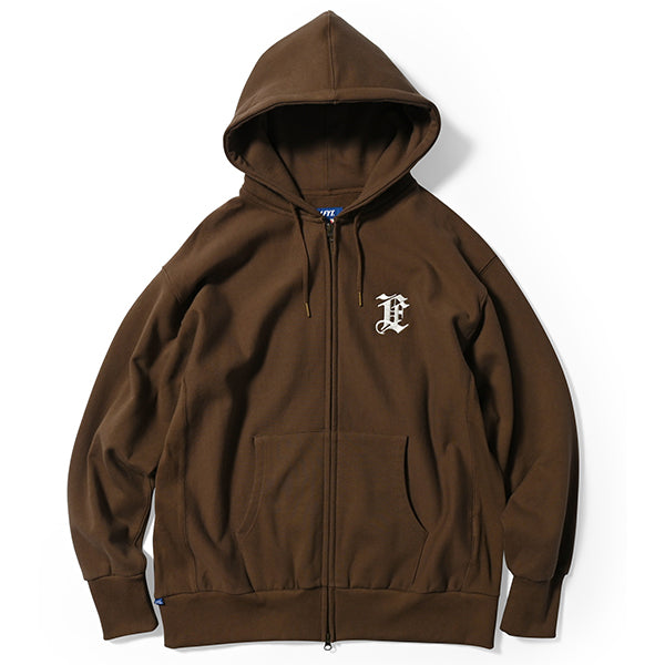 Monogram LF Logo US Cotton Full Zip Hoodie