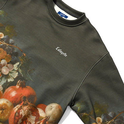 LFYT × PRADO Still Life With Grapes And Pomegranates Crewneck