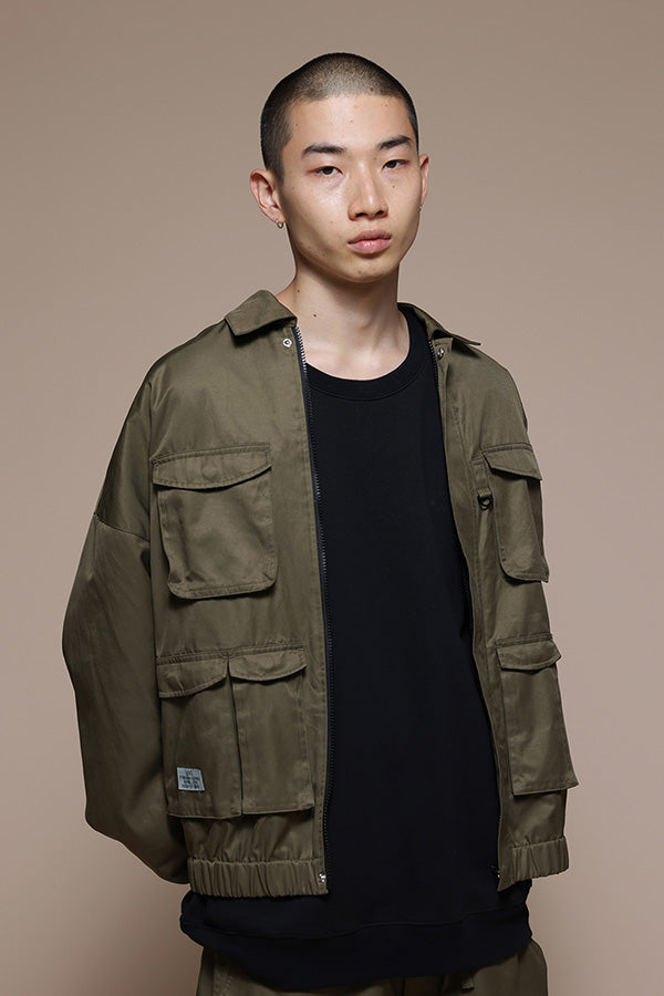 Multi Pocket Military Jacket