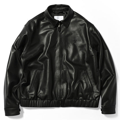 Monogram LF Logo Lamb Leather Jacket