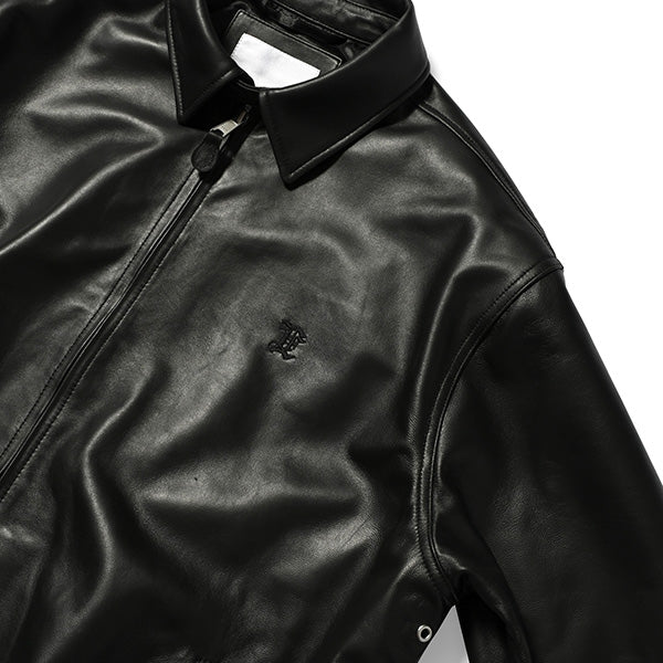 Monogram LF Logo Lamb Leather Jacket