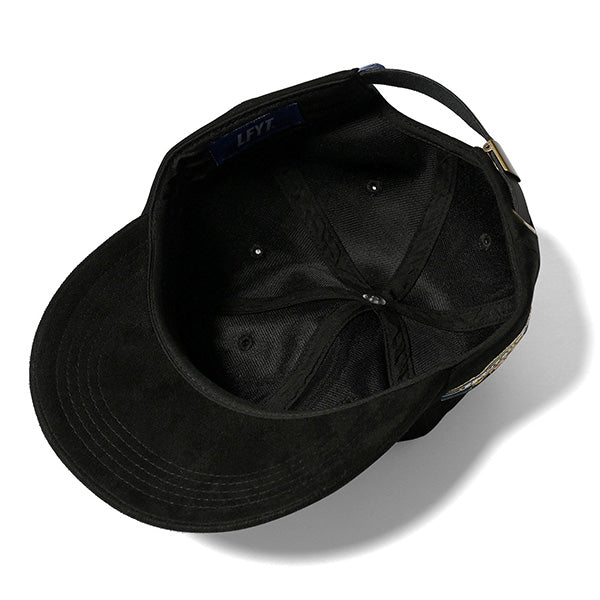 Faux Suede Strap Back Cap