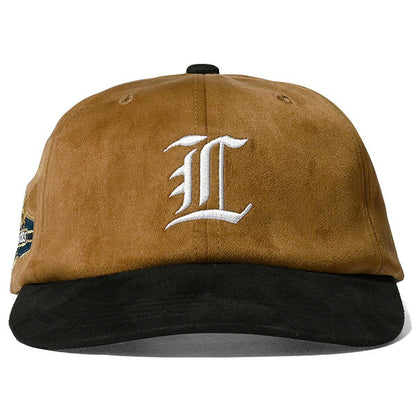 Faux Suede Strap Back Cap