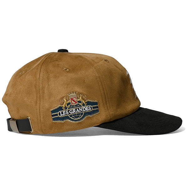 Faux Suede Strap Back Cap