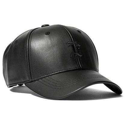 Monogram LF Logo Leather Cap