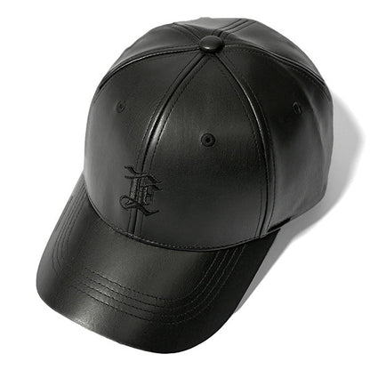 Monogram LF Logo Leather Cap